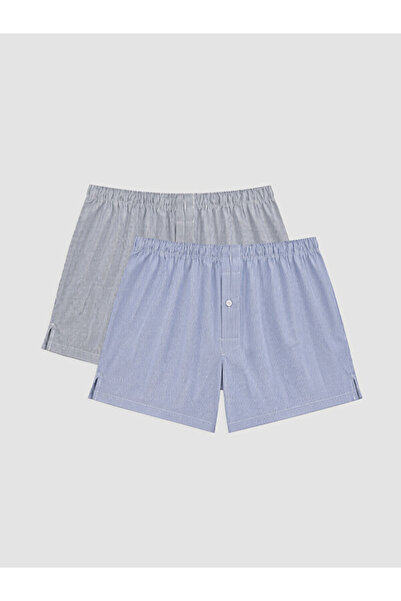 LC Waikiki Relax Fit Striped Men's Boxer 2-Pack for Style Enthusiasts from Uz...