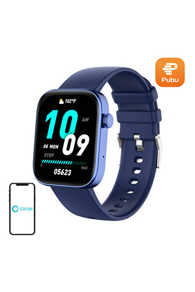 COLMI Ceas inteligent P71 pentru Android iOS, monitorizare fitness, ecran tactil