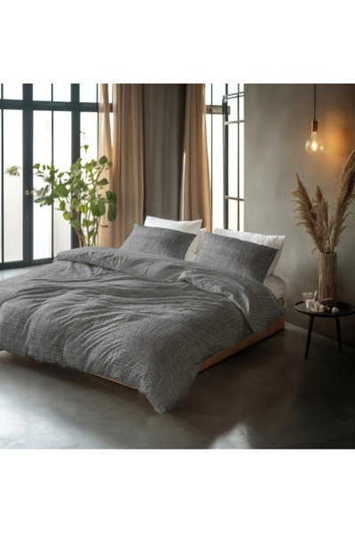 Sleeptime Set lenjerie de pat, 100% bumbac, 240 x 220 cm, 2 fețe de pernă 60 ...