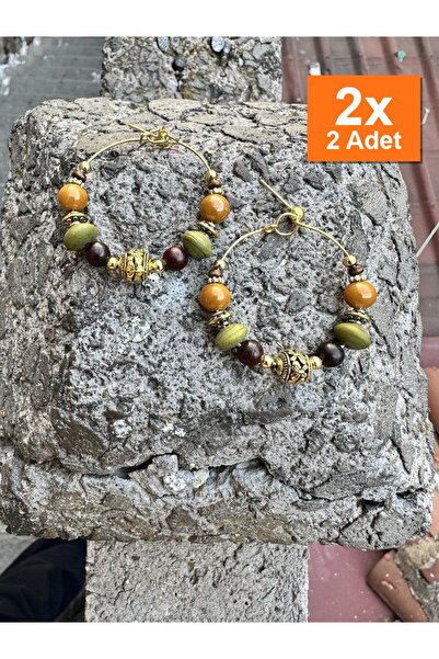 Bozhi أقراط مصنوعة يدويًا بتصميم خاص كهدية
