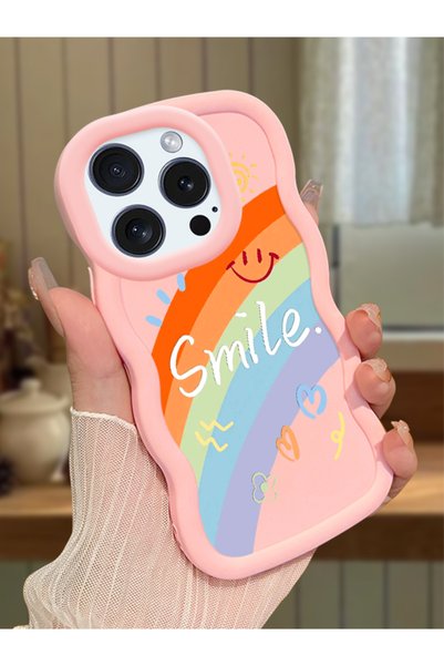 Hontinga iPhone 14 Pro Compatible Case Camera Protector Pink Silicone Couple ...
