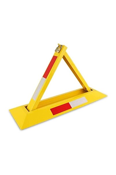 DARO Blocator parcare triunghiular, 70 x 22 x 4 cm, manual, 5kg, Galben