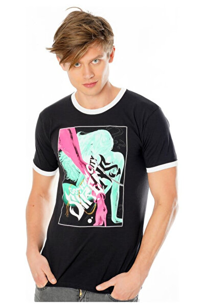 CID Tricou barbati CID, Gotham City Sirens, negru, 100% bumbac, M INTL