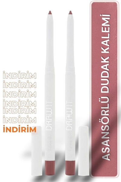 GRATİS 203 AUTUMN Asansörlü Dudak Kalemi 2 ADET