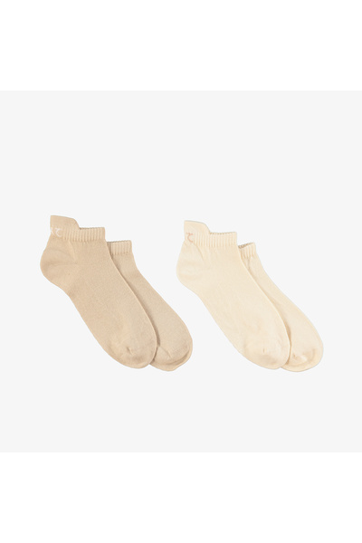 United4 Unisex Brown/Beige 2-Piece Socks