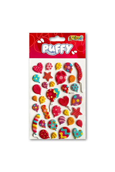 Penmate Autocolante puffy Party, stickere 3D volumetrice pentru decor, Multic...