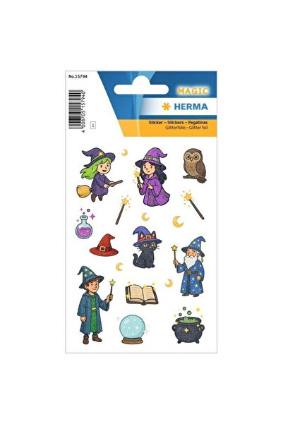 Herma Stickere decorative Magic Czarodzieje multicolor blister 1 bucata