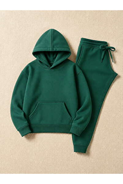 MYDARKSTYLE Unisex Winter Top and Bottom Tracksuit Set