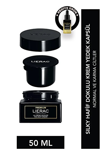 Lierac PREMIUM The Silky Cream Refill 50ml-Yeniden Doldurulabilir Yaşlanma Ka...