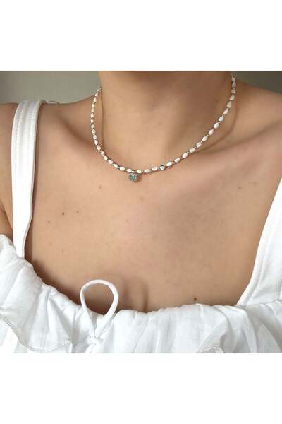 Alice İsstanbul Pearl Mussel Necklace