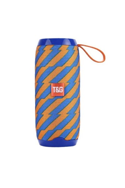 T&G Φορητό ηχείο TG106 Bluetooth με ενσωματωμένο μικρόφωνο - Μπλε Πορτοκαλί