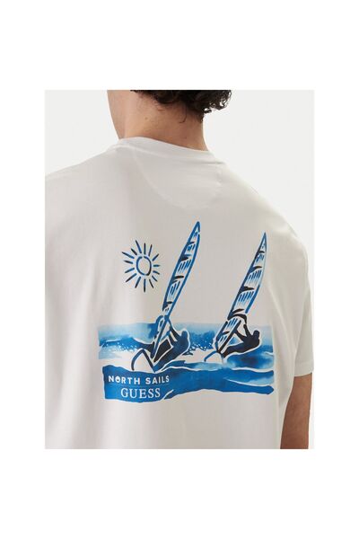 Guess Tricou bărbătesc M6GI46K3495 Alb