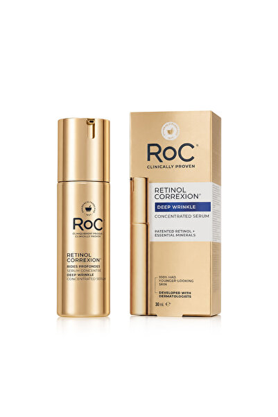 Roc Retinol Correxion ®️   Ser concentrat pentru riduri profunde 30 ml