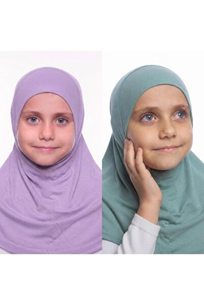 İSTDONATELLA Girl's One-Piece Hijab - Ready-To-Wear Hijab Scarf - Practical S...