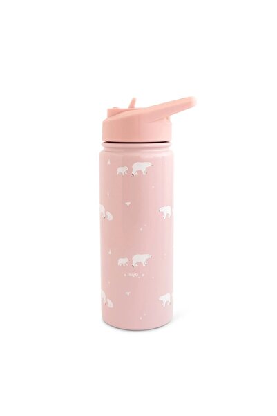 saro Θερμός Πολική Αρκούδα Ροζ 500ml.