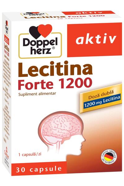 doppel herz Lecitina Forte 1200mg Aktiv 30cps