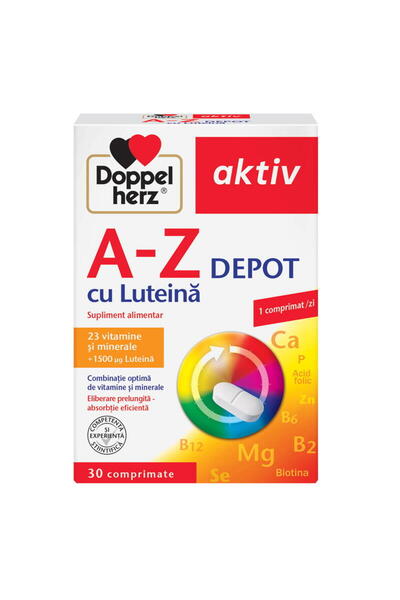 doppel herz A-Z Depot Luteina Aktiv 30cpr