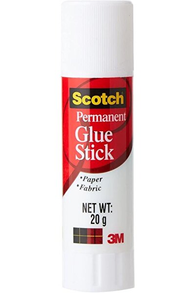 Eduplan Scotch Permanent Glue Stick 0.69 oz (20gr.) White color, 1 stick/pack...