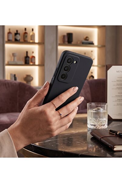 Hatreds Redmi 15 Uyumlu İçi Kadife Lansman Silikon Telefon Kılıfı Kamera Koru...