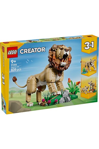 LEGO ® Creator - Animale Salbatice: Leu maiestuos (31386)