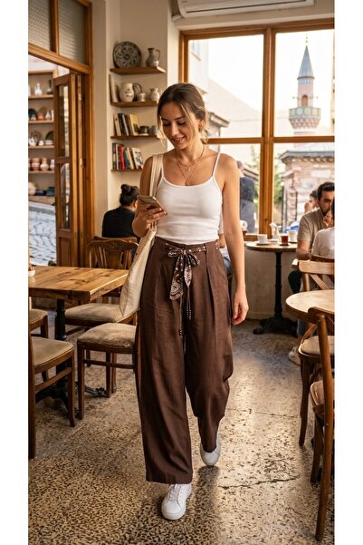 melisa as moda geniş pantolun