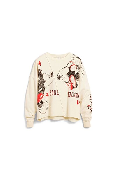 Desigual Bluză de damă 26SWSK17 Bej