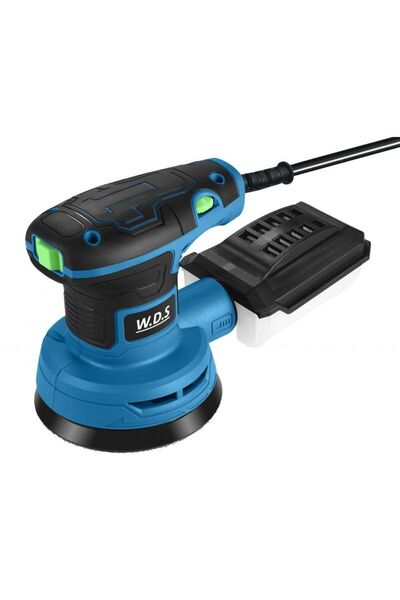 Kraft&dele Șlefuitor orbital electric WDS cu hârtie abrazivă, 125 mm, sistem ...