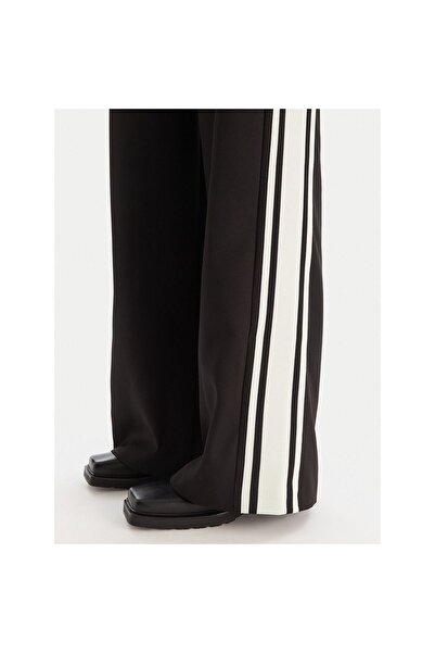 Patrizia Pepe Pantaloni de trening pentru femei 2P1716 A664 Negru