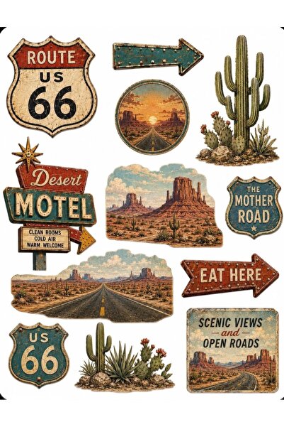 Limitless Design Camping Sticker Nature Sticker Set Laptop Sticker Phone Sticker