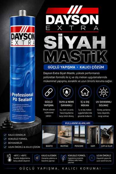 DAYSON SİYAH MASTİK