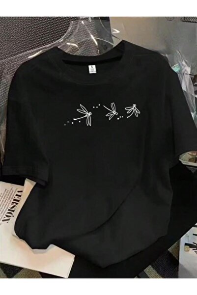 classy moda Unisex πολύχρωμο μπλουζάκι με στάμπα Oversize Streetwear Άνετη εφ...