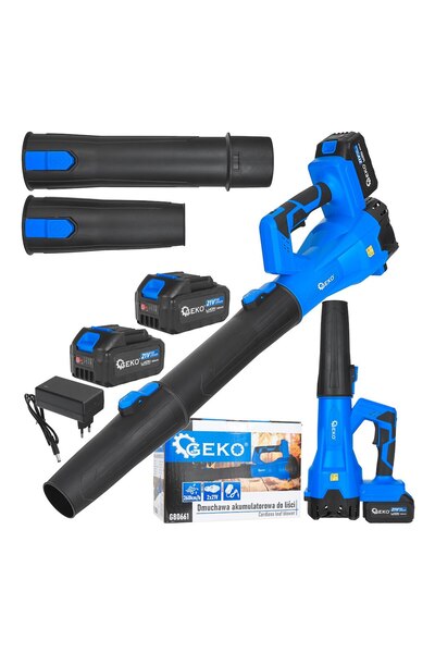 GEKO Suflantă electrică fără fir, 2 x 2 Ah, 21 V, G80661