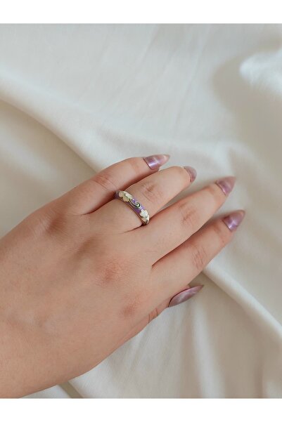 bijoux uniques Mineli Adjustable Steel Women's Ring