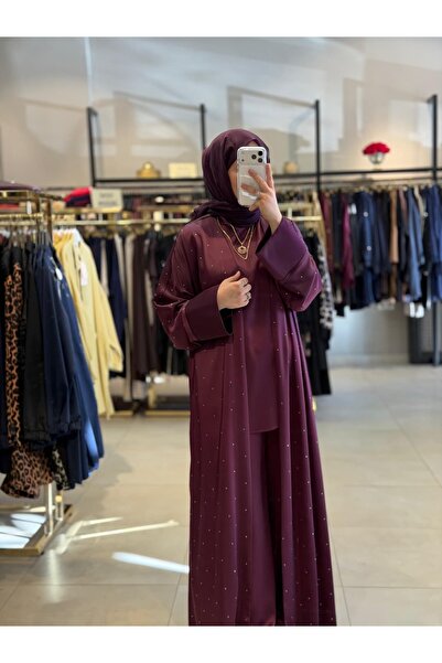 GNG BOUTİQUE ZİGAY ABAYA TAKIM 1009