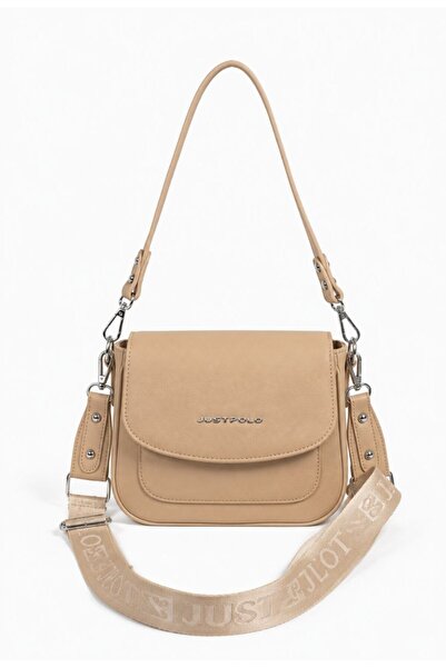 Just Polo Women's Shoulder Bag New Season Fabric