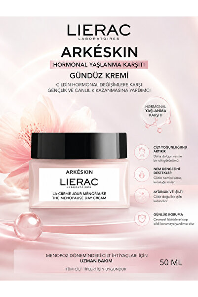Lierac Arkeskin Besleyici, Nemlendirici ve Sıkılaştırıcı Gündüz Yüz Kremi 50ml
