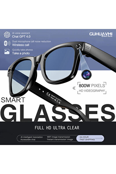 Choice1 Blue light New 8 Million Pixels Camera Smart Glasses Recording Videos...