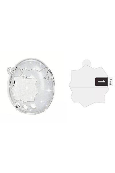 Choice8 Glitter and film Protective Case Transparent Crystal For Tamagotchi P...