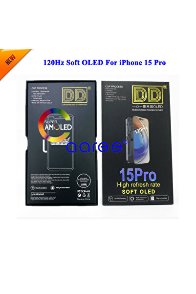 Choice 120Hz Soft OLED DD Brand 120Hz Soft OLED LCD Display For iPhone 15 Pro...
