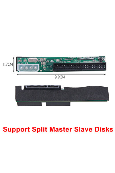 Choice3 A 1.7cm 2.5 to 3.5 Inch Sata Female to IDE Male Adapter Converter 40 ...
