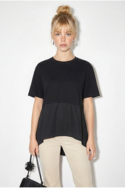 Hiccup LUCCI Tricou Oversize Cu Guler Rotund