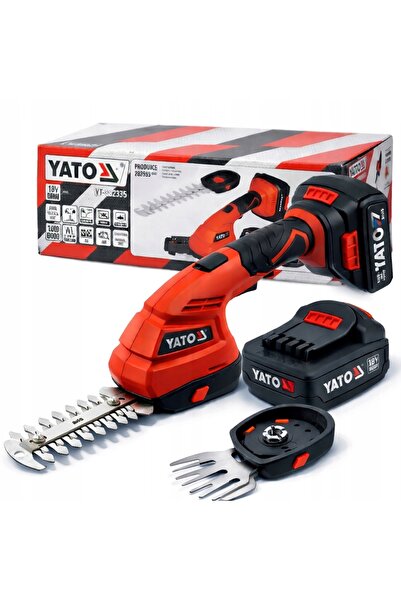 VOREL by YATO YATO Foarfecă electrică pentru iarbă și plante, 18V, fără perii...
