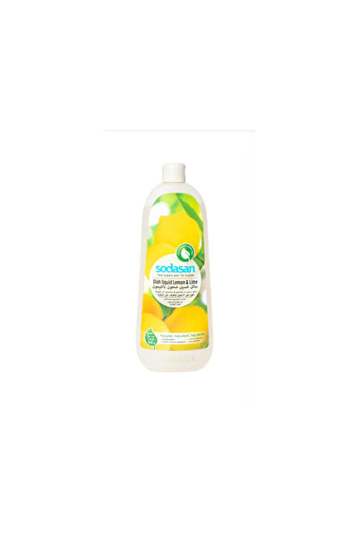Sodasan 100% Natural Dish Liquid Lemon And Lime 1Kg