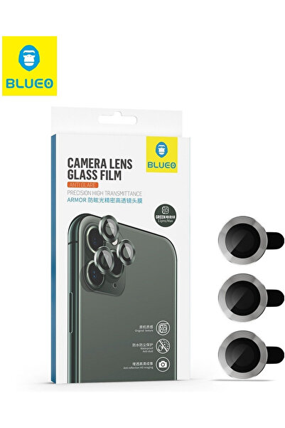 BLUEO Mr. Monkey 5D Θωρακισμένο Γυαλί Κάμερας Μαύρο (iPhone 12 Pro)