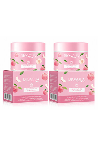 Lovisah Styles Peach Fruit Acid Exfoliating Gel 140g | Gentle Facial Exfoliat...