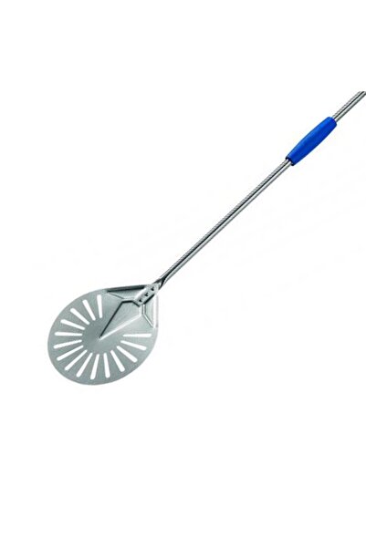 GiMetal Lopată pentru pizza Azzura ø26cm, L180/208cm, rotundă, perforată, din...