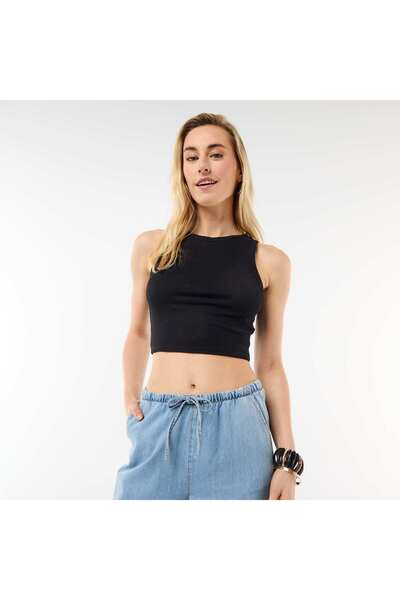 KIABI American Armhole Tank Top BLACK