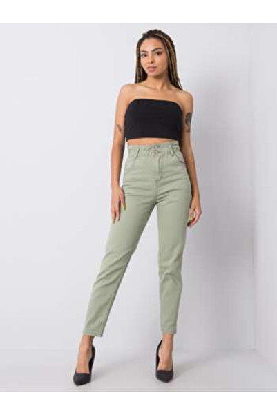 rue parıs Blugi Dama, RUE PARIS, Bumbac, Fistic, model 336-SP-2156.33P