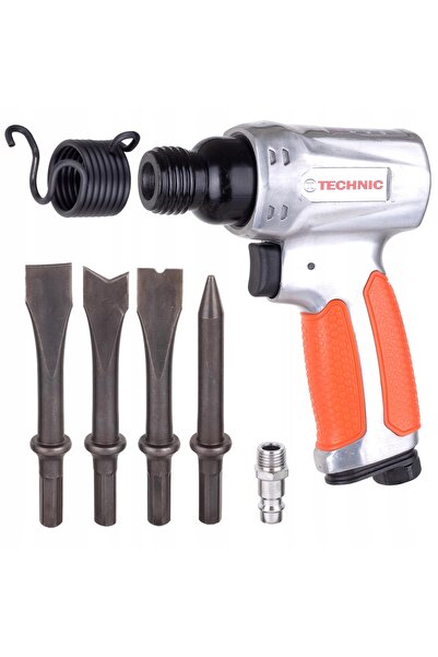 TC Technic Ciocan Pneumatic PRO, Dispozitiv de tăiere cu impact, 4 capete hex...