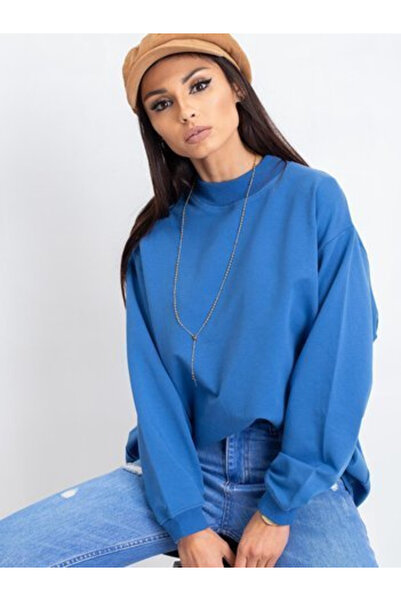 Basic Feel Good Women's Sweatshirt, BASIC FEEL GOOD, Cotton, Long Sleeve, Dar...